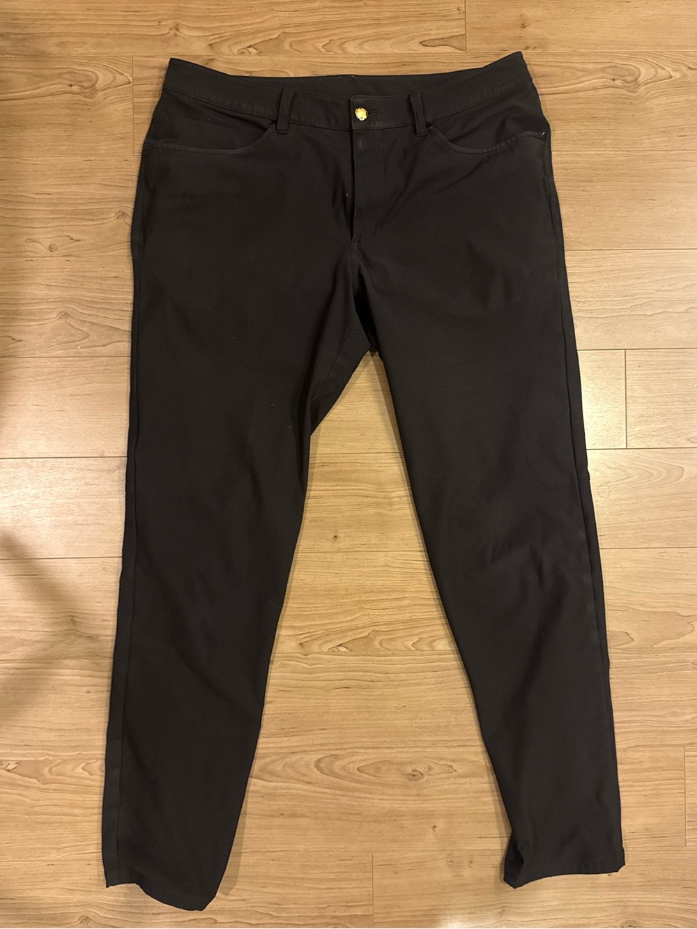 lululemon athletica ABC Slim-Fit Black pants